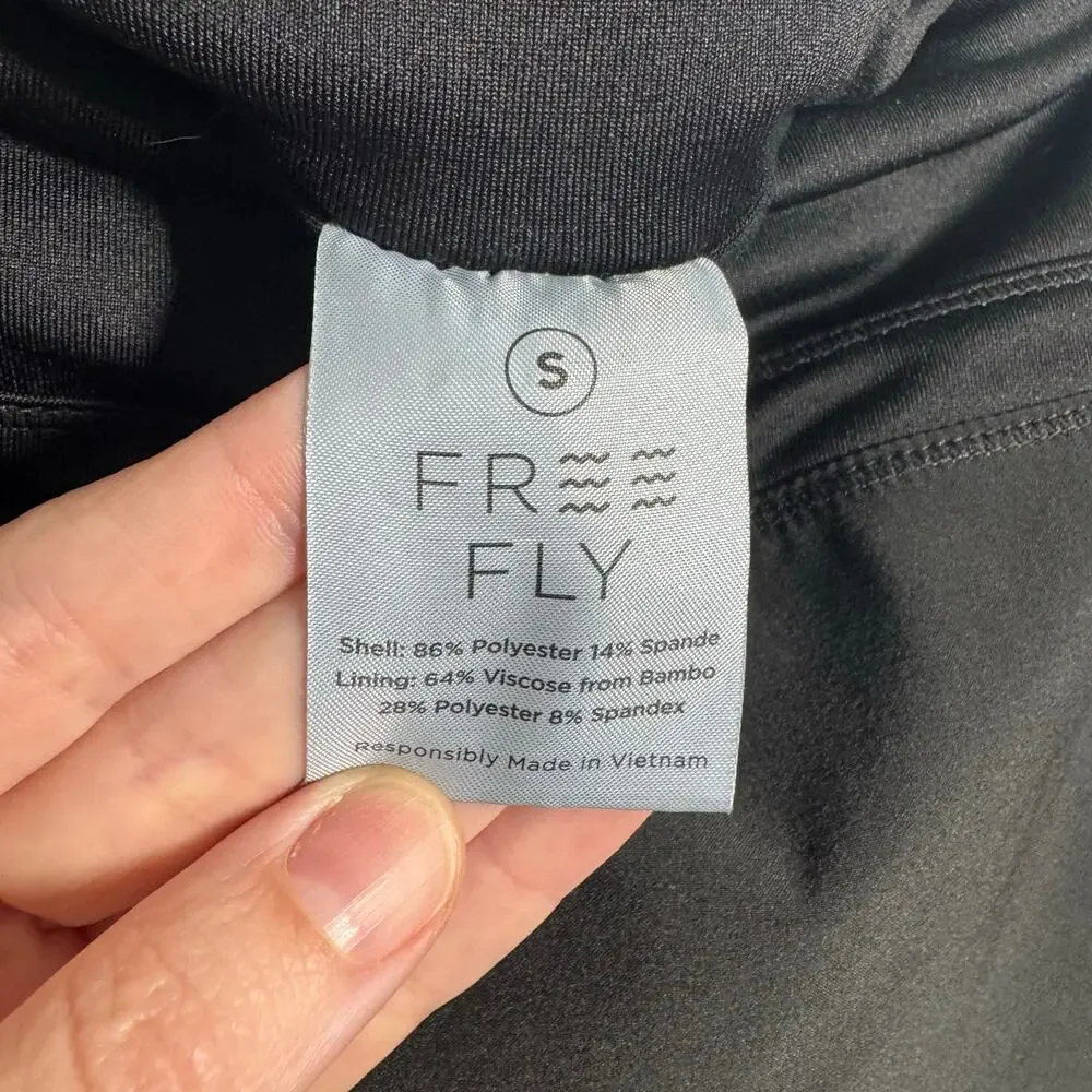 Free Fly Tennis Pickleball Bamboo Lined Skort Women S Black Sport Minimal Active